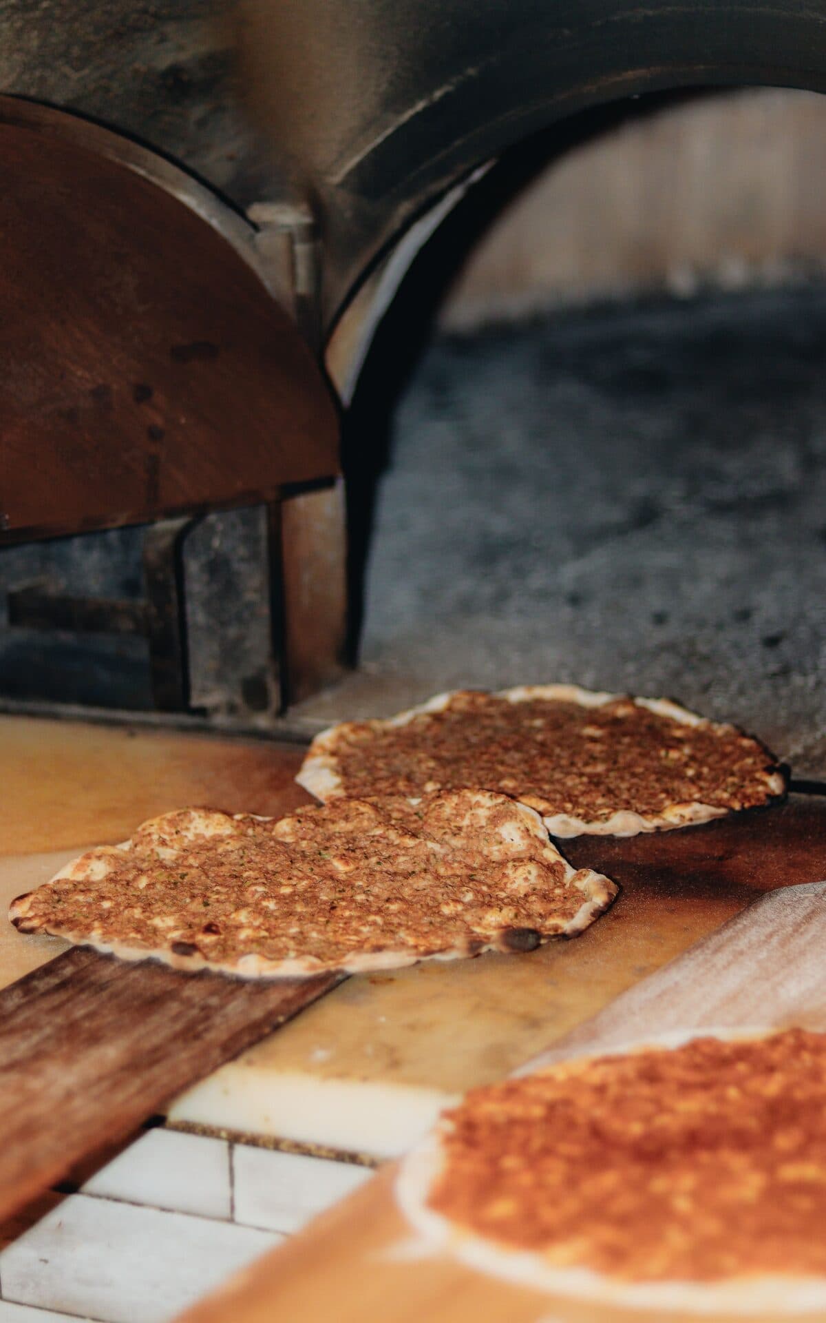 Fırında hazırlanan pide